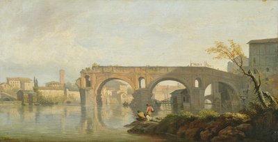 El Ponte Rotto, Roma de Claude Joseph Vernet